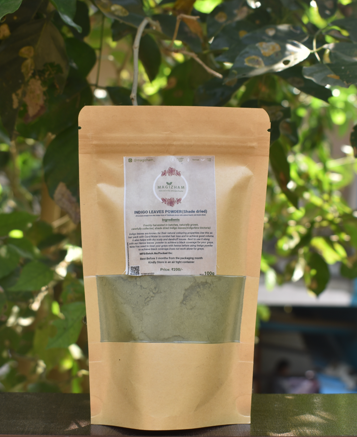 Indigo Leaves powder